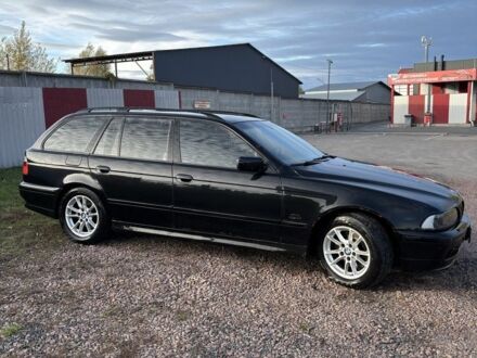 Черный БМВ 5 Серия, объемом двигателя 2.9 л и пробегом 343 тыс. км за 4500 $, фото 1 на Automoto.ua