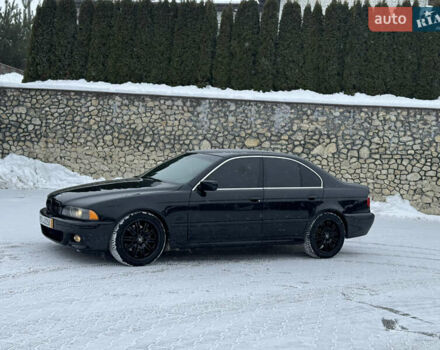 Черный БМВ 5 Серия, объемом двигателя 3 л и пробегом 402 тыс. км за 6950 $, фото 1 на Automoto.ua