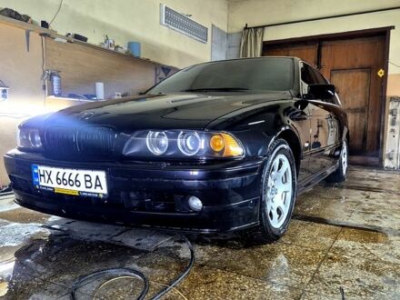 Чорний БМВ 5 Серія, об'ємом двигуна 3 л та пробігом 470 тис. км за 5650 $, фото 1 на Automoto.ua