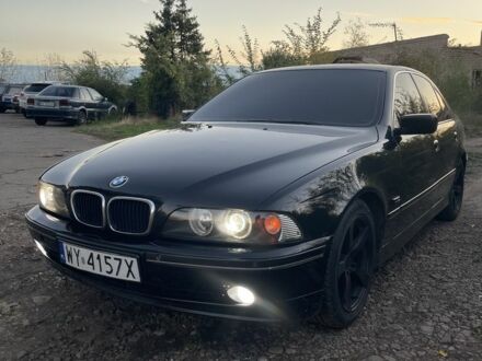 Черный БМВ 5 Серия, объемом двигателя 3 л и пробегом 300 тыс. км за 4800 $, фото 1 на Automoto.ua