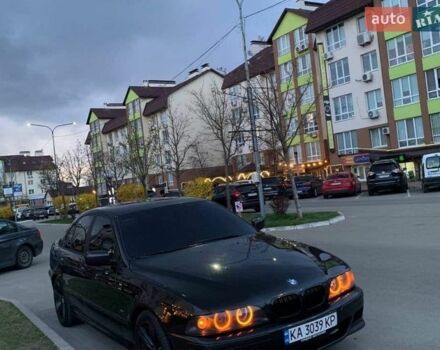 Черный БМВ 5 Серия, объемом двигателя 2.9 л и пробегом 420 тыс. км за 5950 $, фото 1 на Automoto.ua