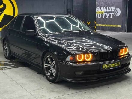 Черный БМВ 5 Серия, объемом двигателя 3 л и пробегом 450 тыс. км за 5700 $, фото 1 на Automoto.ua