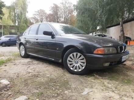 Черный БМВ 5 Серия, объемом двигателя 2.5 л и пробегом 280 тыс. км за 3500 $, фото 1 на Automoto.ua