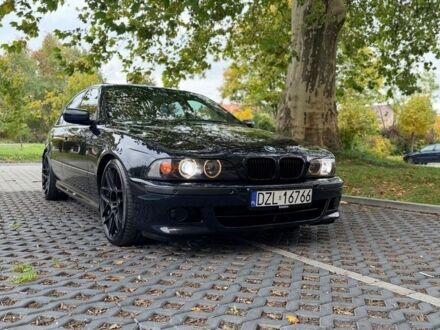 Черный БМВ 5 Серия, объемом двигателя 3 л и пробегом 260 тыс. км за 2200 $, фото 1 на Automoto.ua