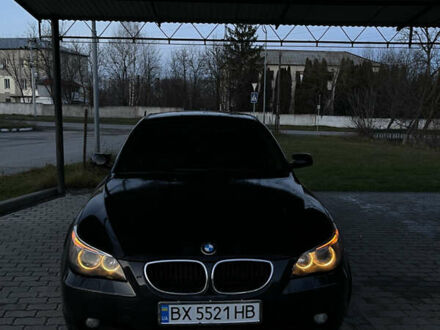 Черный БМВ 5 Серия, объемом двигателя 3 л и пробегом 380 тыс. км за 7800 $, фото 1 на Automoto.ua