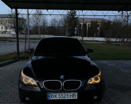 Черный БМВ 5 Серия, объемом двигателя 3 л и пробегом 380 тыс. км за 7800 $, фото 1 на Automoto.ua