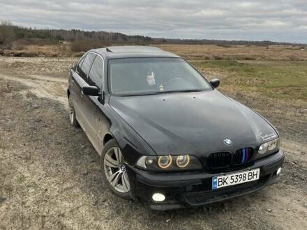 Черный БМВ 5 Серия, объемом двигателя 2.9 л и пробегом 350 тыс. км за 8000 $, фото 1 на Automoto.ua