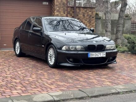 Черный БМВ 5 Серия, объемом двигателя 2.5 л и пробегом 235 тыс. км за 5400 $, фото 1 на Automoto.ua