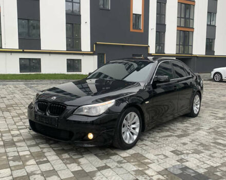 Черный БМВ 5 Серия, объемом двигателя 3 л и пробегом 447 тыс. км за 7799 $, фото 1 на Automoto.ua