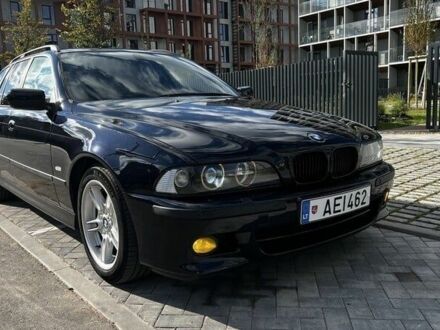 Черный БМВ 5 Серия, объемом двигателя 3 л и пробегом 315 тыс. км за 2900 $, фото 1 на Automoto.ua