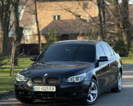 Чорний БМВ 5 Серія, об'ємом двигуна 3 л та пробігом 370 тис. км за 8300 $, фото 1 на Automoto.ua