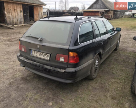 Чорний БМВ 5 Серія, об'ємом двигуна 2.5 л та пробігом 414 тис. км за 2350 $, фото 1 на Automoto.ua
