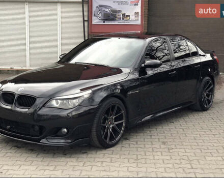 Черный БМВ 5 Серия, объемом двигателя 4.4 л и пробегом 360 тыс. км за 8950 $, фото 1 на Automoto.ua