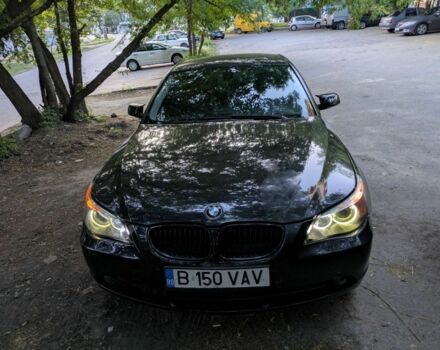 Черный БМВ 5 Серия, объемом двигателя 2 л и пробегом 290 тыс. км за 4477 $, фото 1 на Automoto.ua