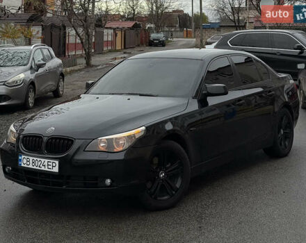 Чорний БМВ 5 Серія, об'ємом двигуна 2 л та пробігом 470 тис. км за 6900 $, фото 1 на Automoto.ua