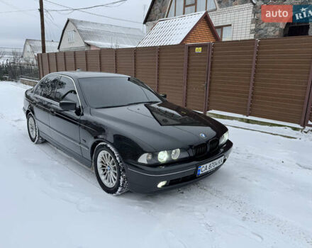 Черный БМВ 5 Серия, объемом двигателя 3 л и пробегом 302 тыс. км за 8000 $, фото 1 на Automoto.ua