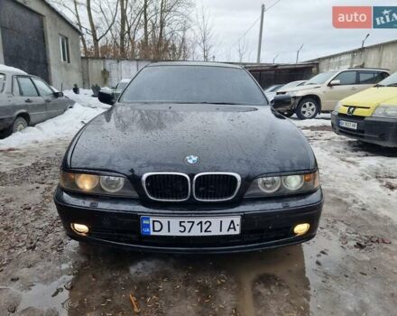 Черный БМВ 5 Серия, объемом двигателя 1.95 л и пробегом 412 тыс. км за 4100 $, фото 1 на Automoto.ua