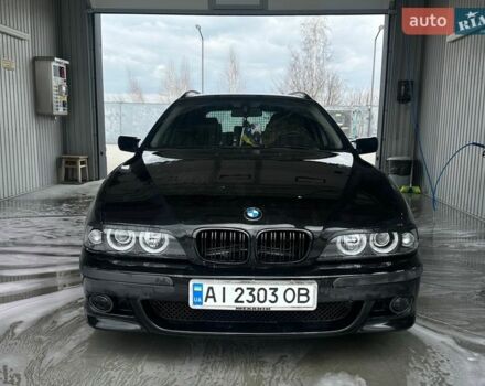 Черный БМВ 5 Серия, объемом двигателя 2.5 л и пробегом 490 тыс. км за 5200 $, фото 1 на Automoto.ua