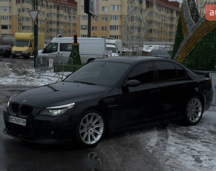 Черный БМВ 5 Серия, объемом двигателя 4.4 л и пробегом 350 тыс. км за 8500 $, фото 1 на Automoto.ua