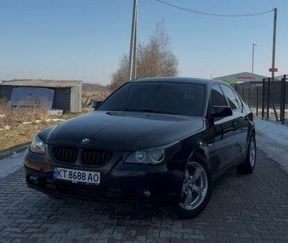 Черный БМВ 5 Серия, объемом двигателя 3 л и пробегом 301 тыс. км за 9000 $, фото 1 на Automoto.ua