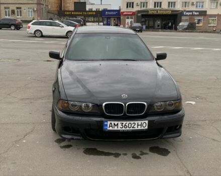 Черный БМВ 5 Серия, объемом двигателя 2.5 л и пробегом 620 тыс. км за 6000 $, фото 1 на Automoto.ua