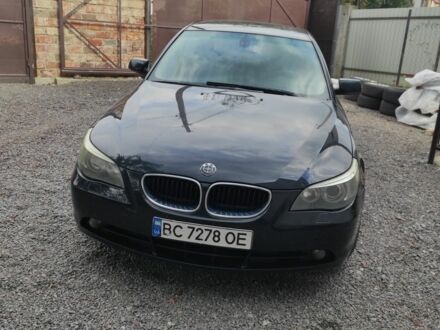Черный БМВ 5 Серия, объемом двигателя 3 л и пробегом 347 тыс. км за 7000 $, фото 1 на Automoto.ua