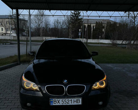 Черный БМВ 5 Серия, объемом двигателя 3 л и пробегом 390 тыс. км за 7800 $, фото 1 на Automoto.ua