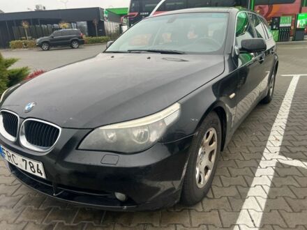 Черный БМВ 5 Серия, объемом двигателя 2.5 л и пробегом 300 тыс. км за 4200 $, фото 1 на Automoto.ua