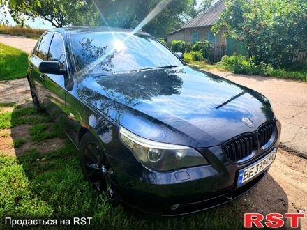 Черный БМВ 5 Серия, объемом двигателя 2.5 л и пробегом 348 тыс. км за 7300 $, фото 1 на Automoto.ua