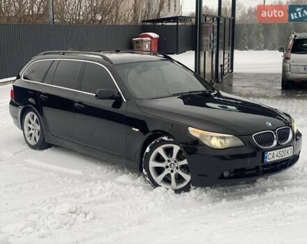 Черный БМВ 5 Серия, объемом двигателя 3 л и пробегом 428 тыс. км за 6700 $, фото 1 на Automoto.ua