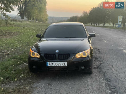 Черный БМВ 5 Серия, объемом двигателя 2.5 л и пробегом 360 тыс. км за 8200 $, фото 1 на Automoto.ua