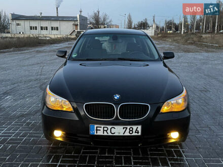 Черный БМВ 5 Серия, объемом двигателя 2.5 л и пробегом 392 тыс. км за 4300 $, фото 1 на Automoto.ua
