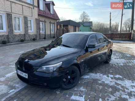 Чорний БМВ 5 Серія, об'ємом двигуна 2 л та пробігом 332 тис. км за 6500 $, фото 1 на Automoto.ua