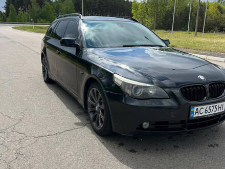 БМВ 5 Серія 2004 у Стара Вижівка на Automoto.ua Чорний БМВ 5 Серія, об'ємом двигуна 2.5 л та пробігом 309 тис. км за 7500 $, фото 1 на Automoto.ua