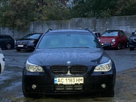 Черный БМВ 5 Серия, объемом двигателя 3 л и пробегом 330 тыс. км за 6600 $, фото 1 на Automoto.ua