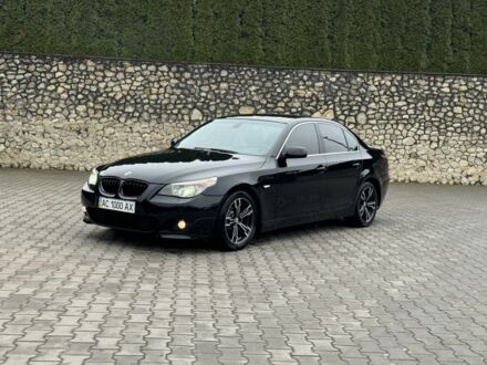 Черный БМВ 5 Серия, объемом двигателя 3 л и пробегом 360 тыс. км за 8700 $, фото 1 на Automoto.ua