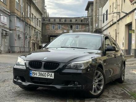 Черный БМВ 5 Серия, объемом двигателя 3 л и пробегом 290 тыс. км за 8300 $, фото 1 на Automoto.ua