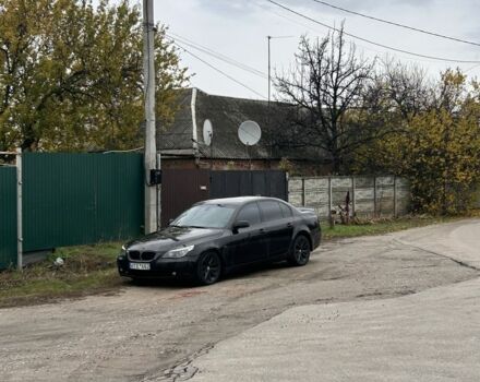 Чорний БМВ 5 Серія, об'ємом двигуна 3 л та пробігом 480 тис. км за 5000 $, фото 1 на Automoto.ua