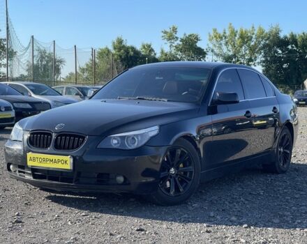 Черный БМВ 5 Серия, объемом двигателя 2.2 л и пробегом 235 тыс. км за 6950 $, фото 1 на Automoto.ua