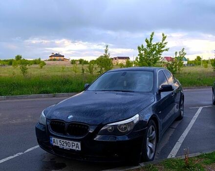 Черный БМВ 5 Серия, объемом двигателя 2.5 л и пробегом 302 тыс. км за 6900 $, фото 1 на Automoto.ua
