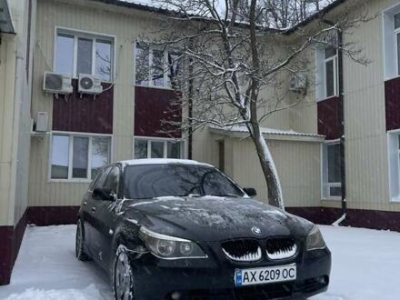 Черный БМВ 5 Серия, объемом двигателя 2.5 л и пробегом 355 тыс. км за 7500 $, фото 1 на Automoto.ua