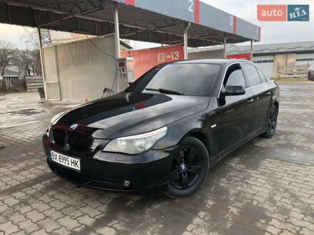 Черный БМВ 5 Серия, объемом двигателя 1.99 л и пробегом 331 тыс. км за 7950 $, фото 1 на Automoto.ua