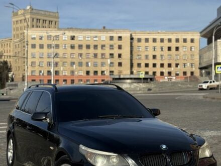 Черный БМВ 5 Серия, объемом двигателя 3 л и пробегом 350 тыс. км за 4100 $, фото 1 на Automoto.ua
