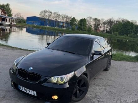 Черный БМВ 5 Серия, объемом двигателя 2.5 л и пробегом 395 тыс. км за 6800 $, фото 1 на Automoto.ua