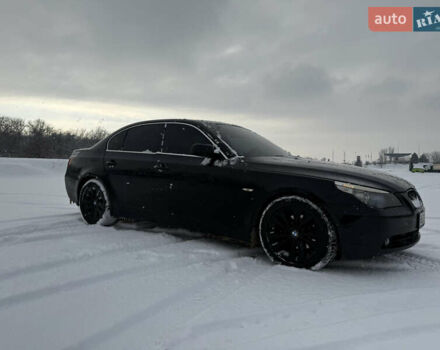 Черный БМВ 5 Серия, объемом двигателя 2.5 л и пробегом 455 тыс. км за 9000 $, фото 1 на Automoto.ua