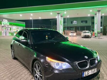 Черный БМВ 5 Серия, объемом двигателя 3 л и пробегом 400 тыс. км за 3500 $, фото 1 на Automoto.ua