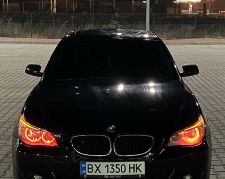 Черный БМВ 5 Серия, объемом двигателя 2.2 л и пробегом 235 тыс. км за 6900 $, фото 1 на Automoto.ua