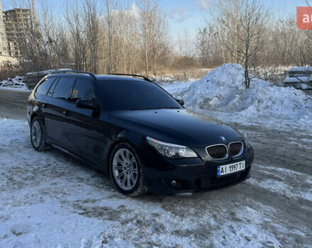 Черный БМВ 5 Серия, объемом двигателя 2.99 л и пробегом 342 тыс. км за 9500 $, фото 1 на Automoto.ua