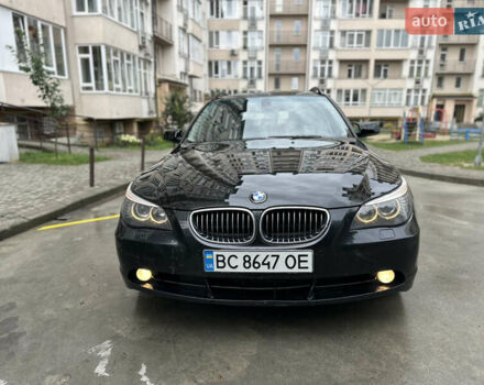 Черный БМВ 5 Серия, объемом двигателя 2.5 л и пробегом 402 тыс. км за 6850 $, фото 1 на Automoto.ua