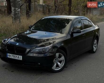 Черный БМВ 5 Серия, объемом двигателя 2 л и пробегом 250 тыс. км за 7500 $, фото 1 на Automoto.ua